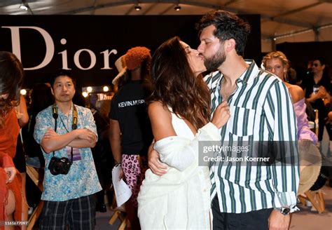 devin brugman and yaro|Devin Brugman and Daniel Yaro celebrate backstage at Monday。